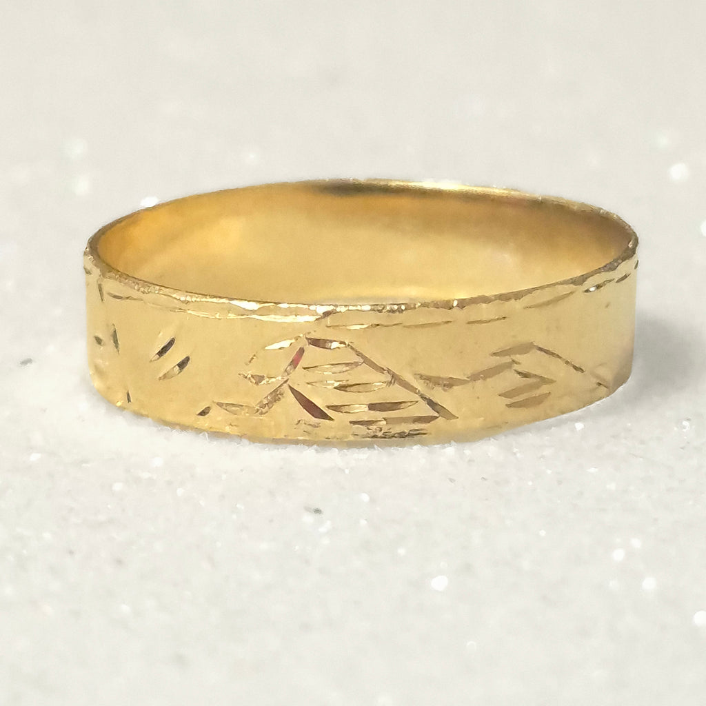 Aliança Miragem Banho de Ouro
