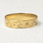 Aliança Miragem Banho de Ouro