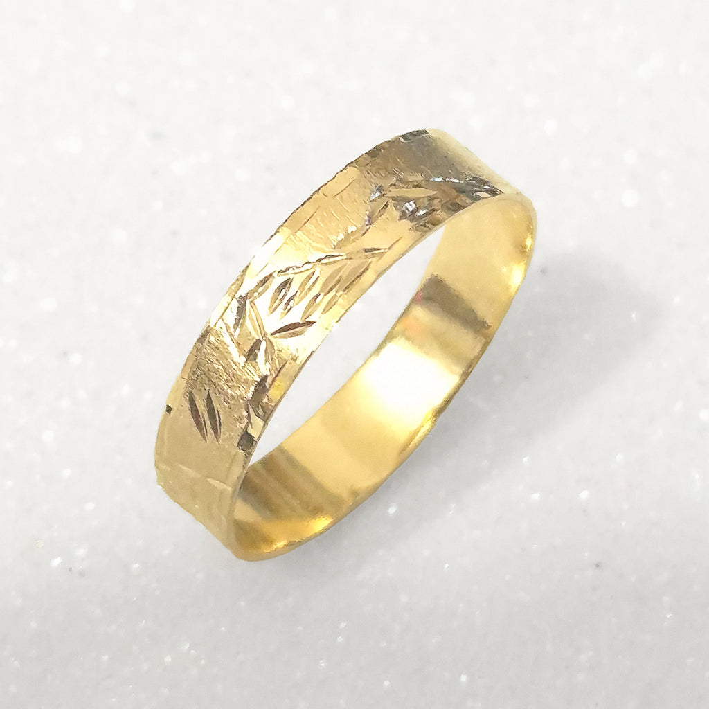 Aliança Miragem Banho de Ouro