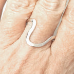 Anel Melt Banho De Ródio